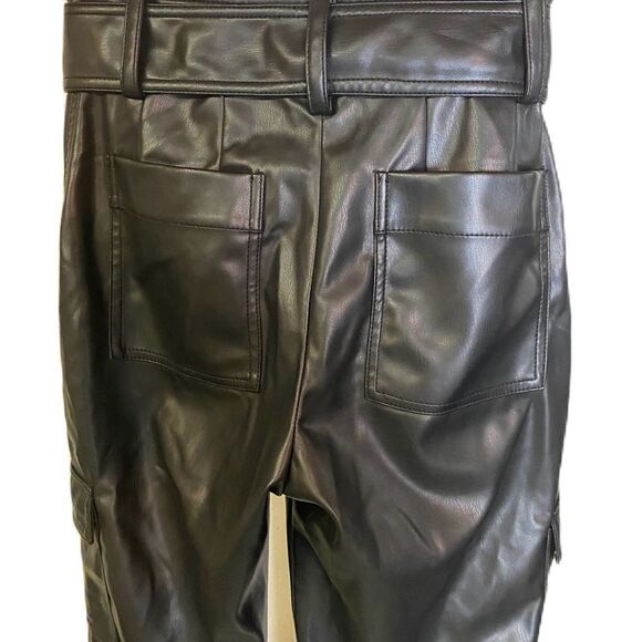 DEREK LAM 10 CROSBY Vegan Leather Joggers - Picture 7 of 10